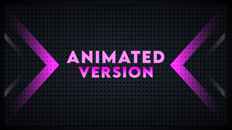 animated stream overlay package pink fury preview video stream designz
