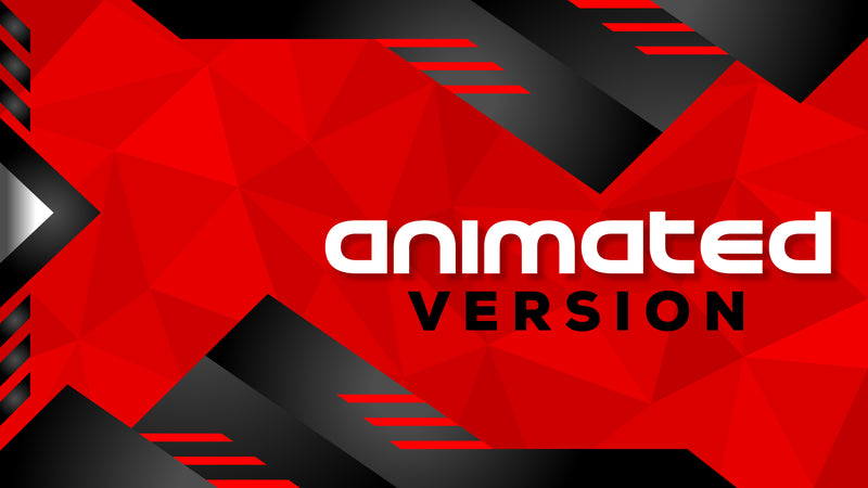Animated Stream Overlay Package - Velocity | Stream Designz