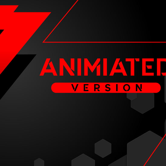 animated stream overlay package rouge promo video stream designz