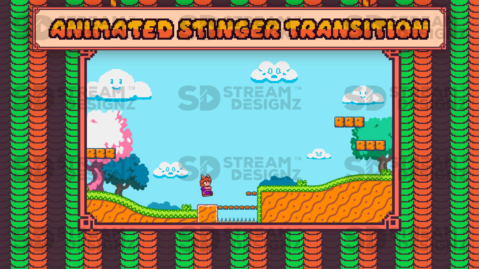 animated stinger transition preview video kitsune stream designz
