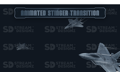 animated stinger transition preview video falcon stream designz