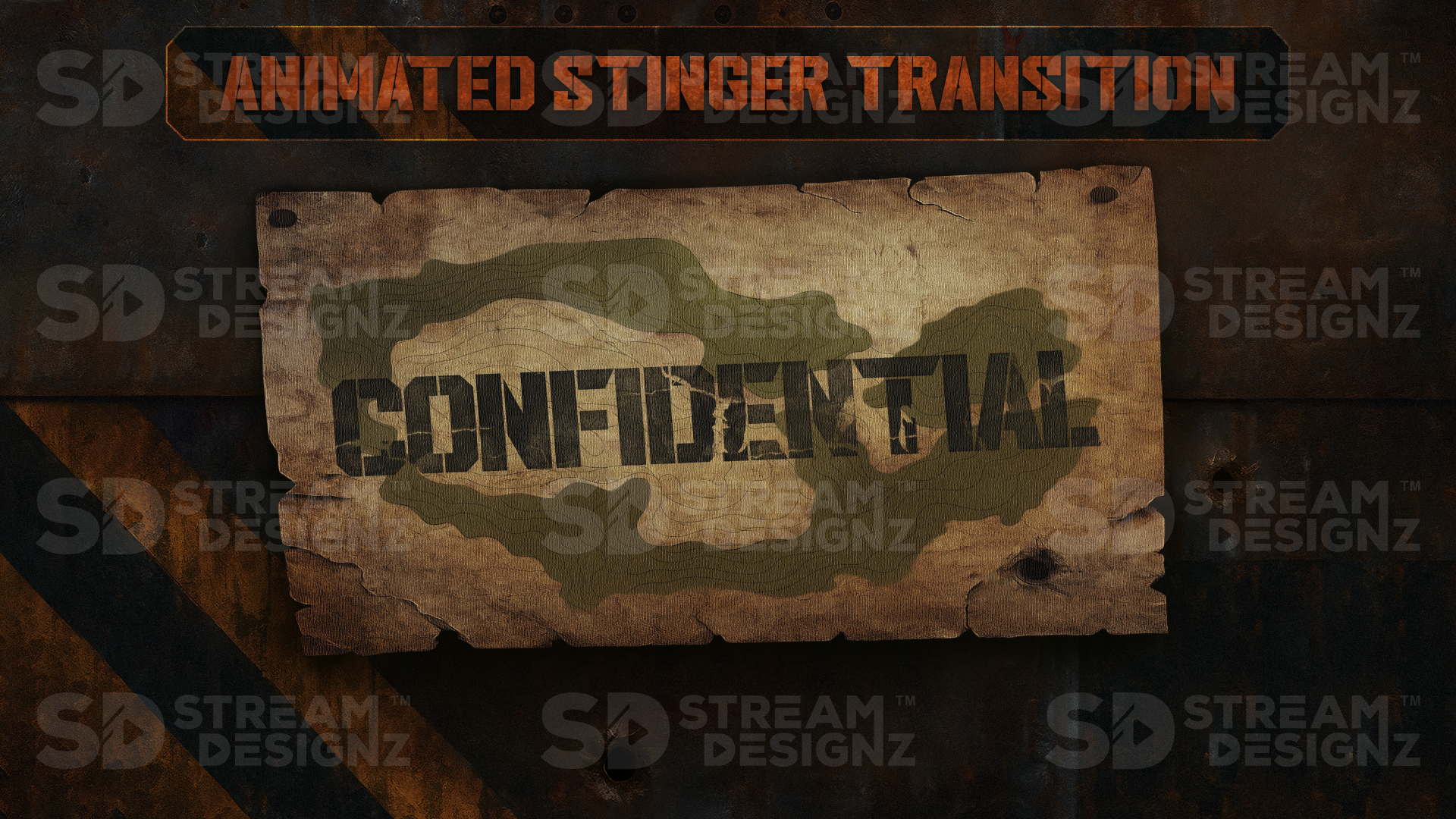 animated stinger transition preview video taskforce stream designz