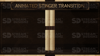 the ultimate stream package animated stinger transition preview video eternal stream designz
