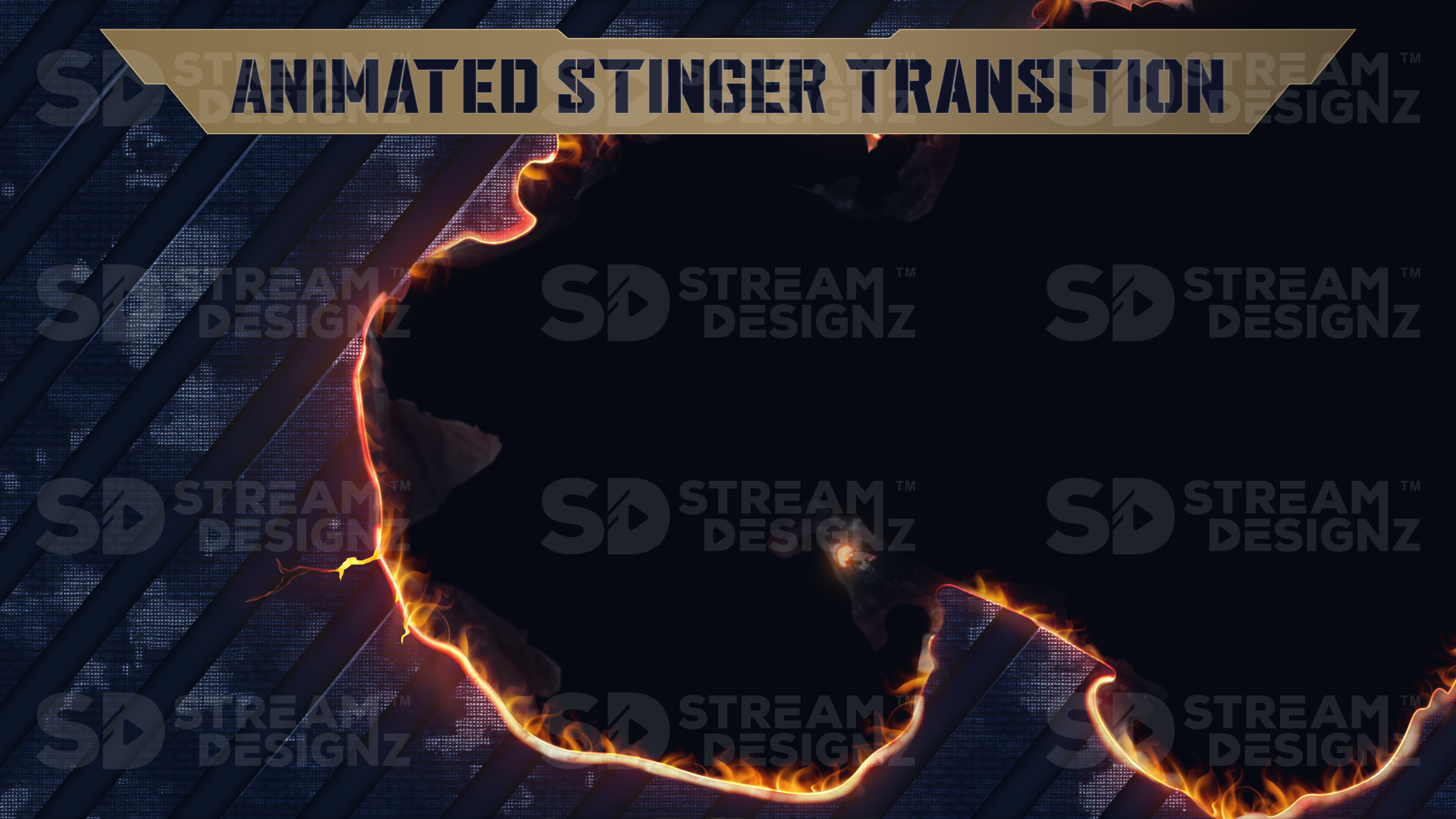 animated stinger transition preview video fleet stream designz