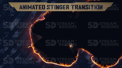 animated stinger transition preview video fleet stream designz