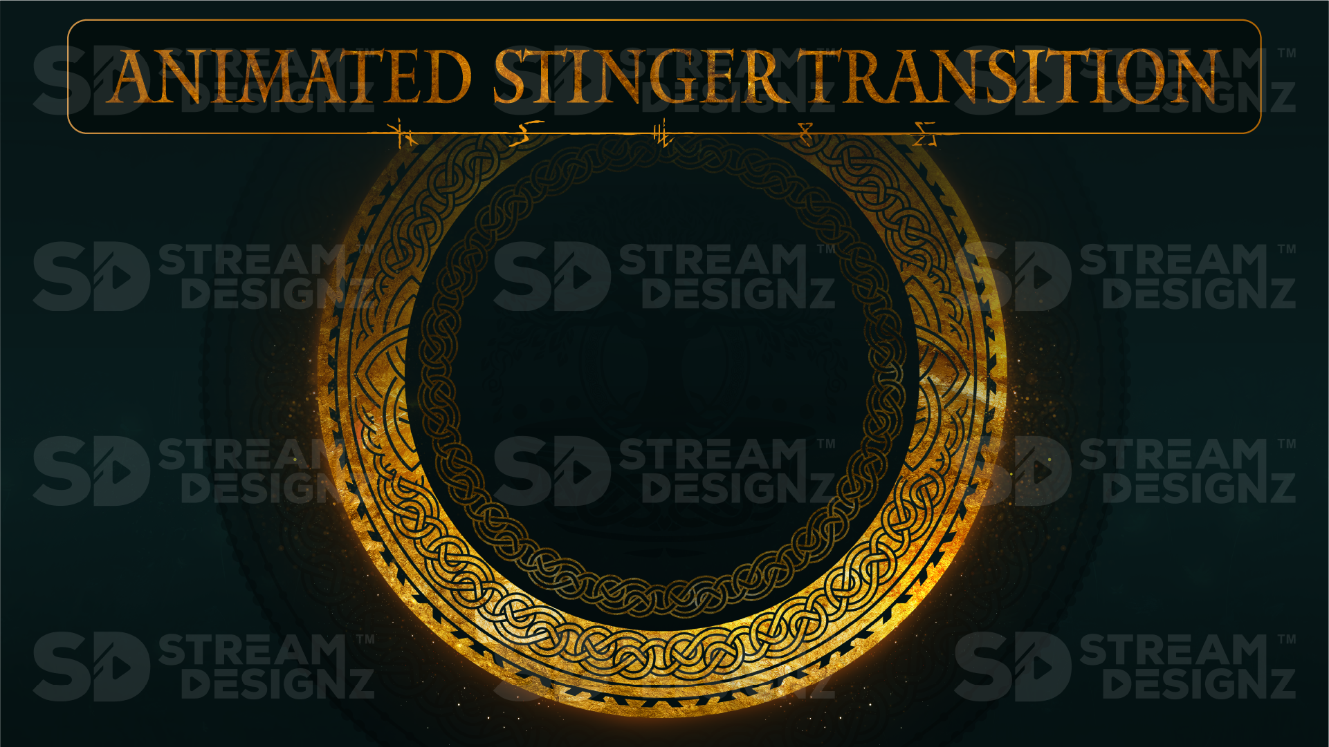 animated stinger transition preview video obsidian stream designz