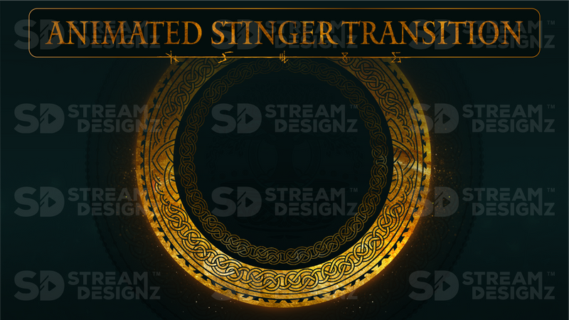 animated stinger transition preview video obsidian stream designz