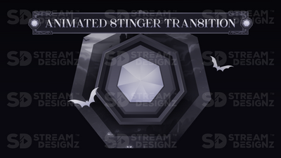 animated stinger transition preview video hallows eve stream designz