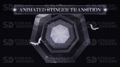 animated stinger transition preview video hallows eve stream designz