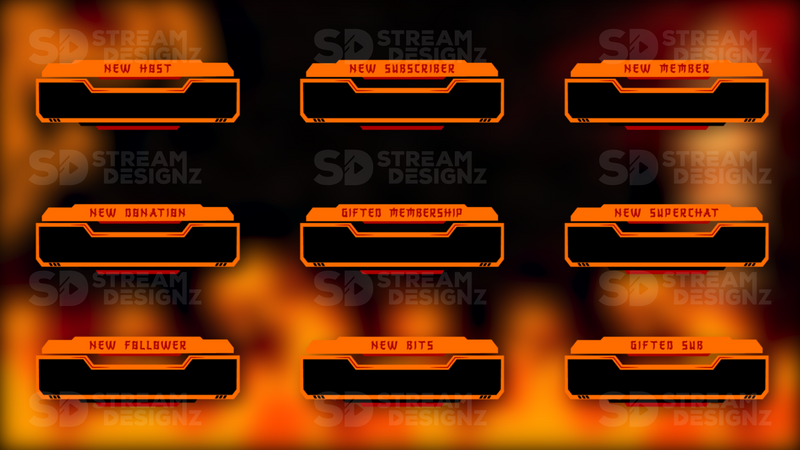 animated stream alerts preview video ignite stream designz