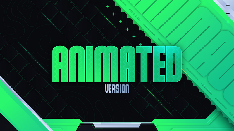 animated stream overlay package promo video pulse stream designz