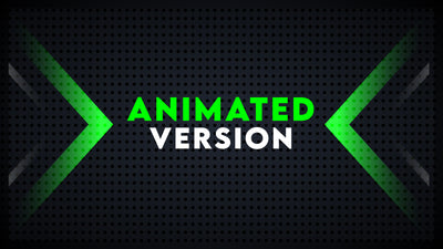 animated stream overlay package vector preview video stream designz