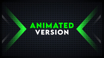 animated stream overlay package vector preview video stream designz