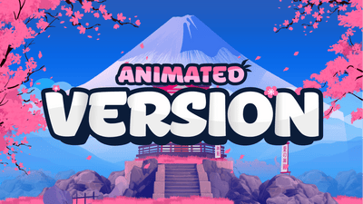 animated stream overlay package sakura chill promo video stream designz