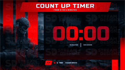 Ultimate stream package 5 minute count up timer loadout stream designz