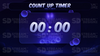 5 minute count up timer preview video spark stream designz