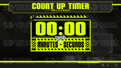 the ultimate stream package 5 minute count up timer preview video Hazard stream designz