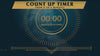 5 minute count up timer area of effect preview video stream designz