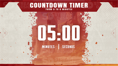 5 minute countdown timer preview video legends stream designz