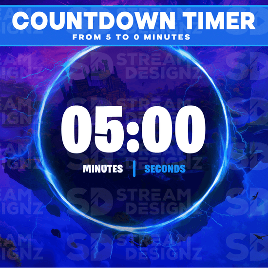Ultimate stream package 5 minute countdown timer royale stream designz
