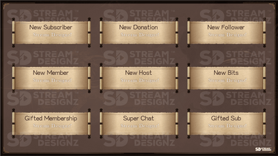 animated stream alerts preview video eternal stream designz