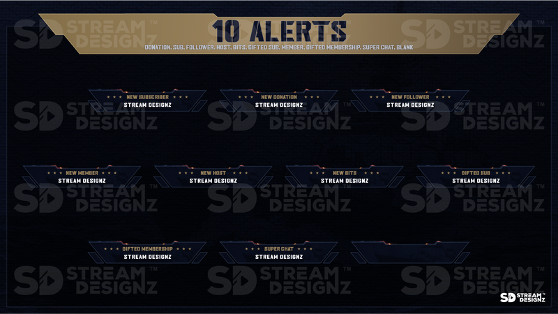 animated stream alerts preview video fleet stream designz