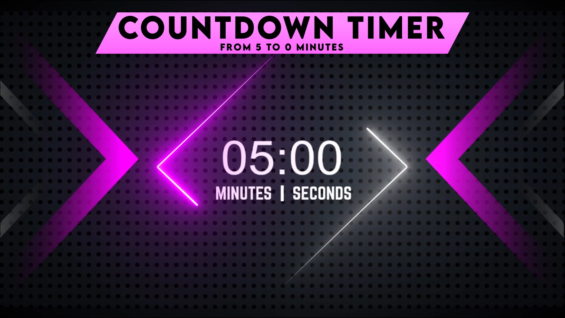 5 minute countdown timer pink fury preview video stream designz