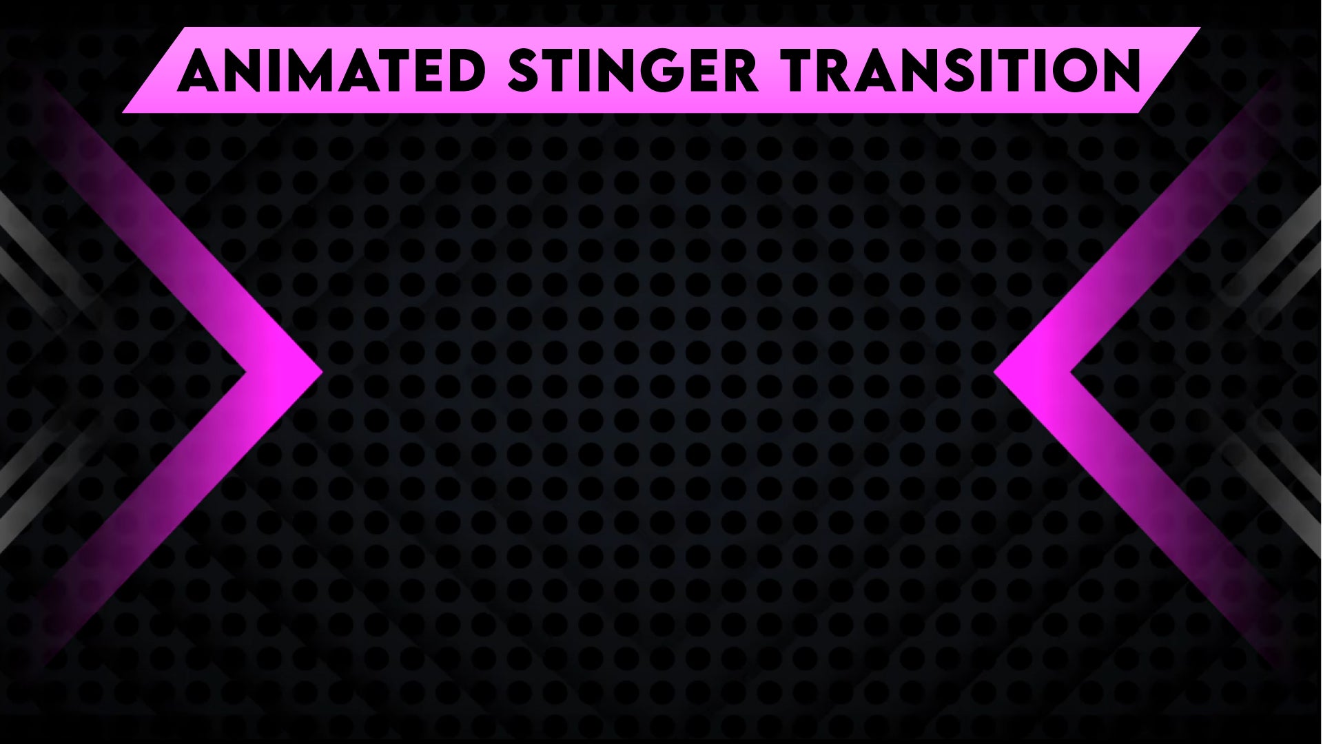 Stinger transition pink fury preview video stream designz