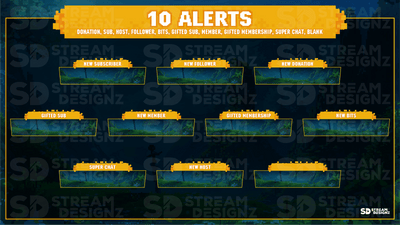 The Ultimate Stream Bundle - "Pixel World"