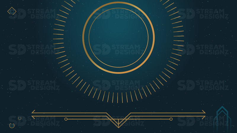 Stinger transition area of effect preview video stream designz