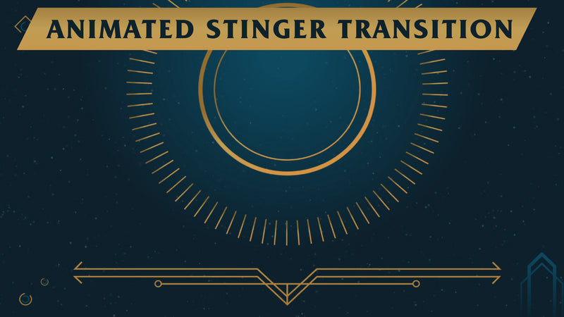 Stinger transition area of effect preview video stream designz