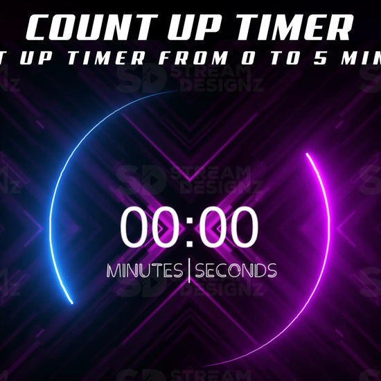 ultimate stream bundle illuminate count up timer stream designz