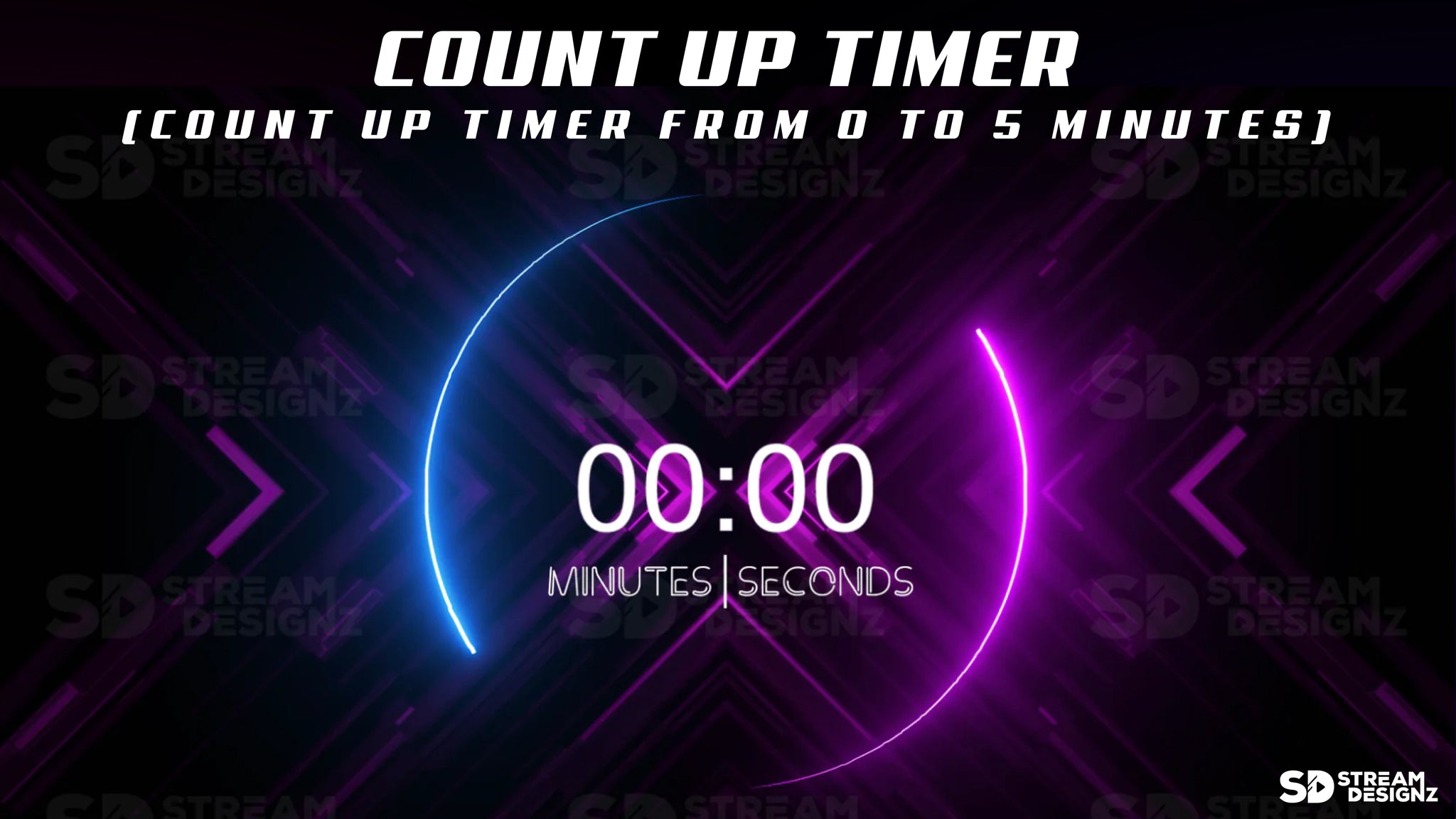 ultimate stream bundle illuminate count up timer stream designz