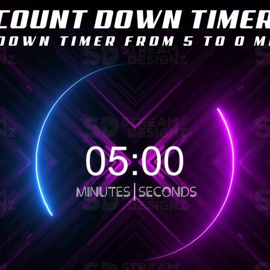 ultimate stream bundle illuminate countdown timer stream designz