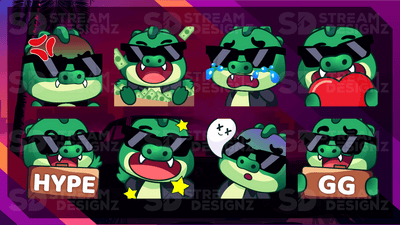 8 pack emotes sunset city preview video stream designz