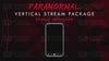 vertical stream overlay package stinger paranormal stream designz