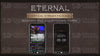 vertical stream overlay package webcam and countdown timer eternal stream designz