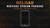 vertical stream overlay package stinger reload stream designz