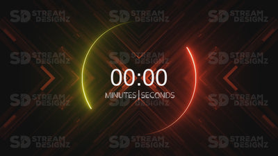 5 minute count up timer blaze preview video stream designz