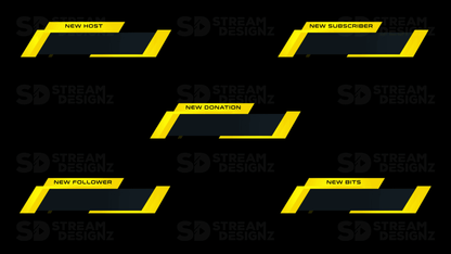 animated stream Alerts eye of the tiger preview video stream designz