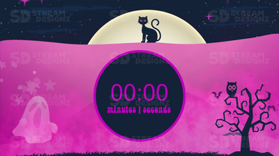 5 minute count up timer thumbnail enchanted stream designz