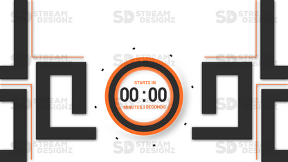 5 minute count up timer maze thumbnail stream designz