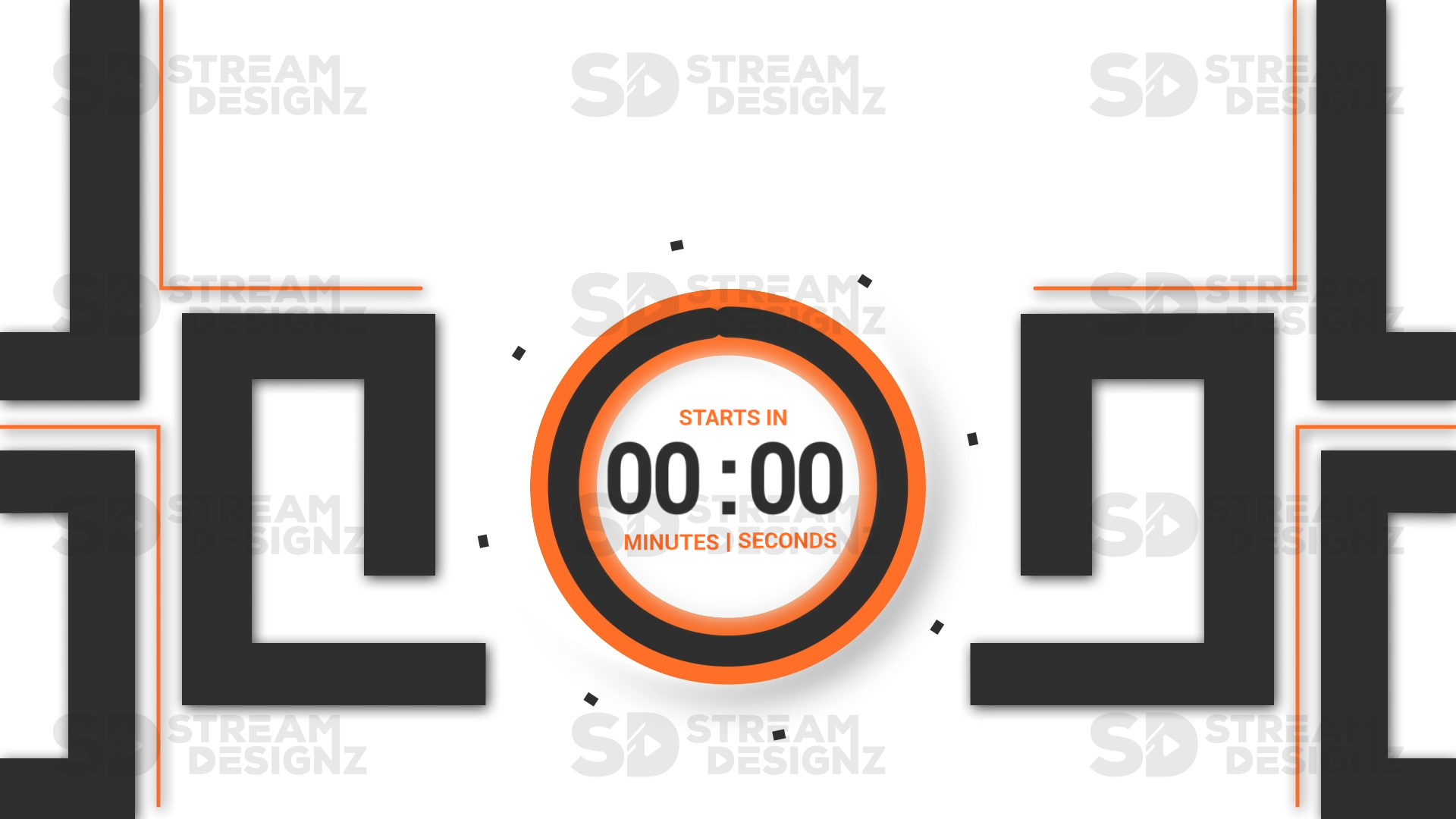 5 minute count up timer maze thumbnail stream designz