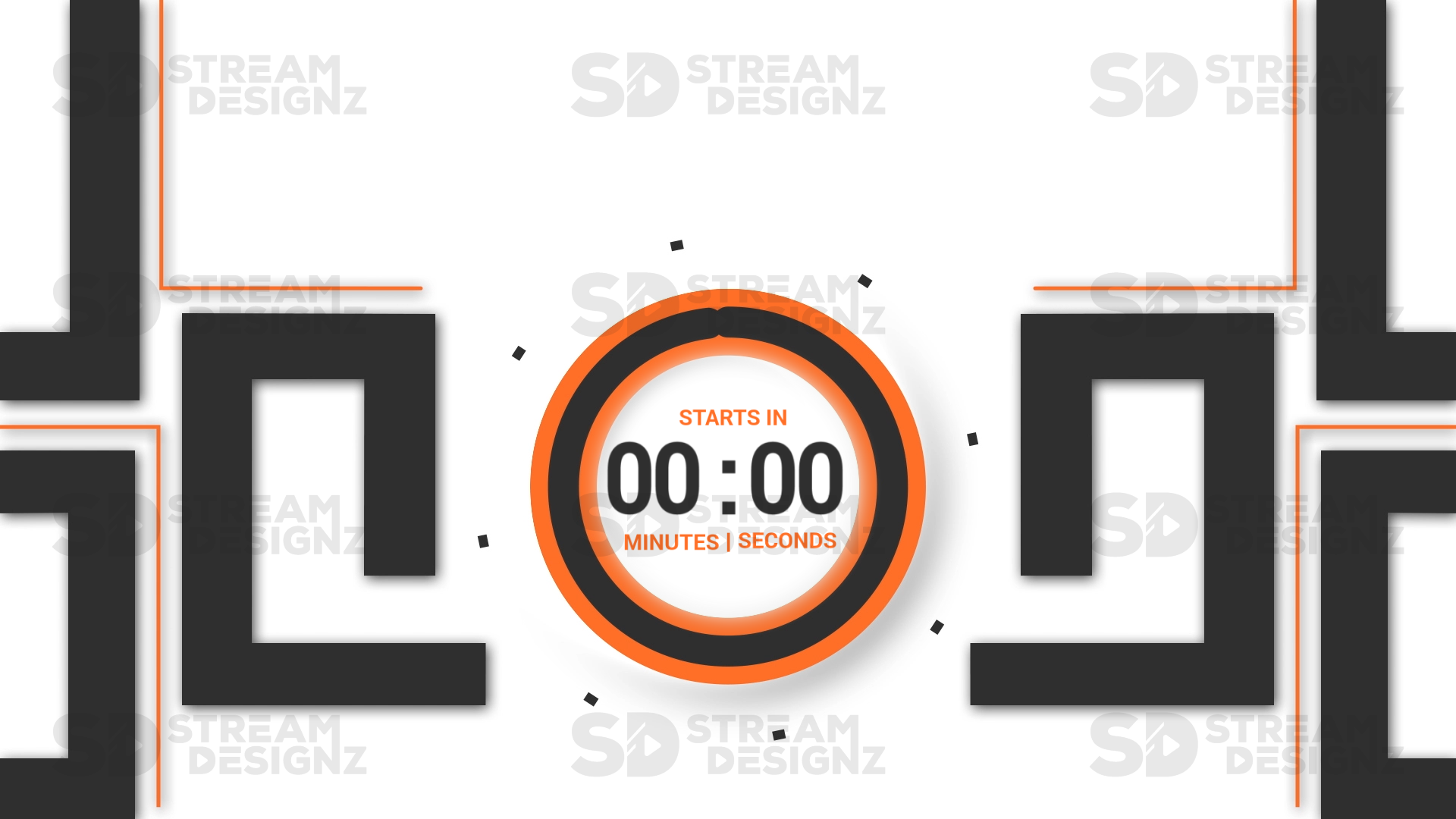 5 minute count up timer maze preview video stream designz