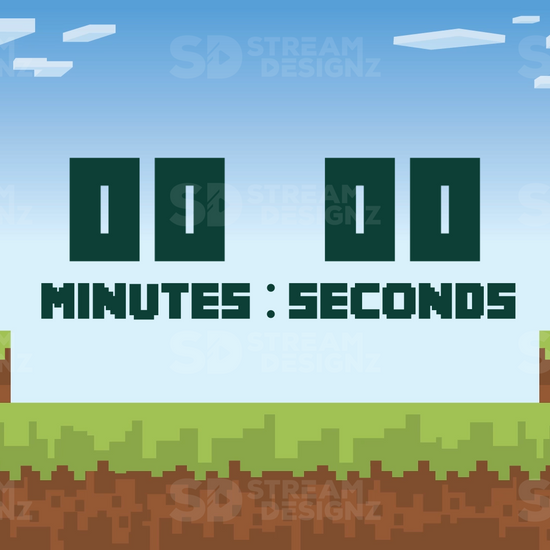 5 minute count up timer preview video steve stream designz