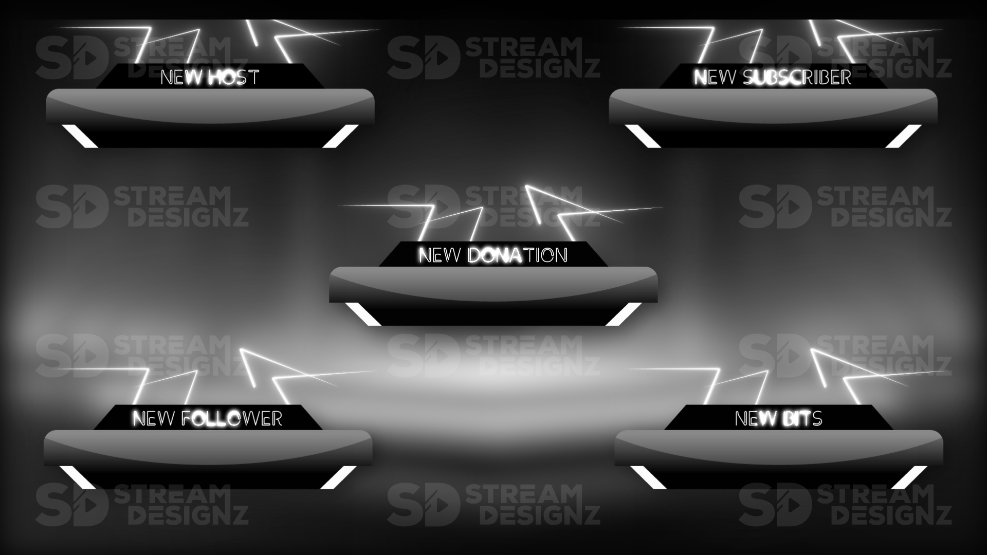 Animated stream alerts shadow thumbnail stream designz