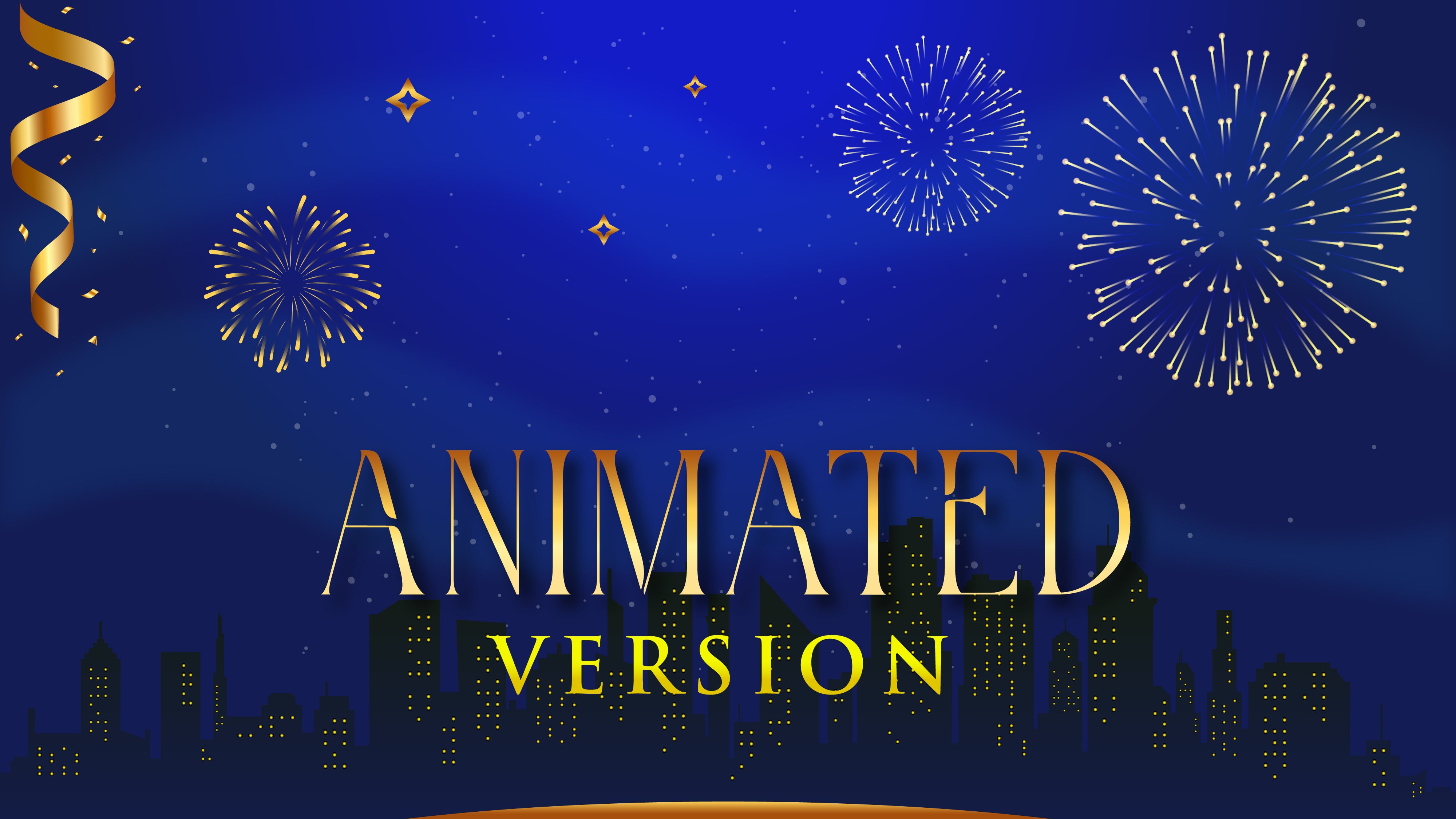 New Years Animated Stream Package - Happy New Year | Stream Designz