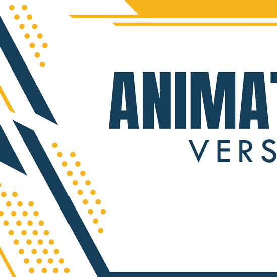 Animated stream overlays package promo video sleek yellow and blue stream designz