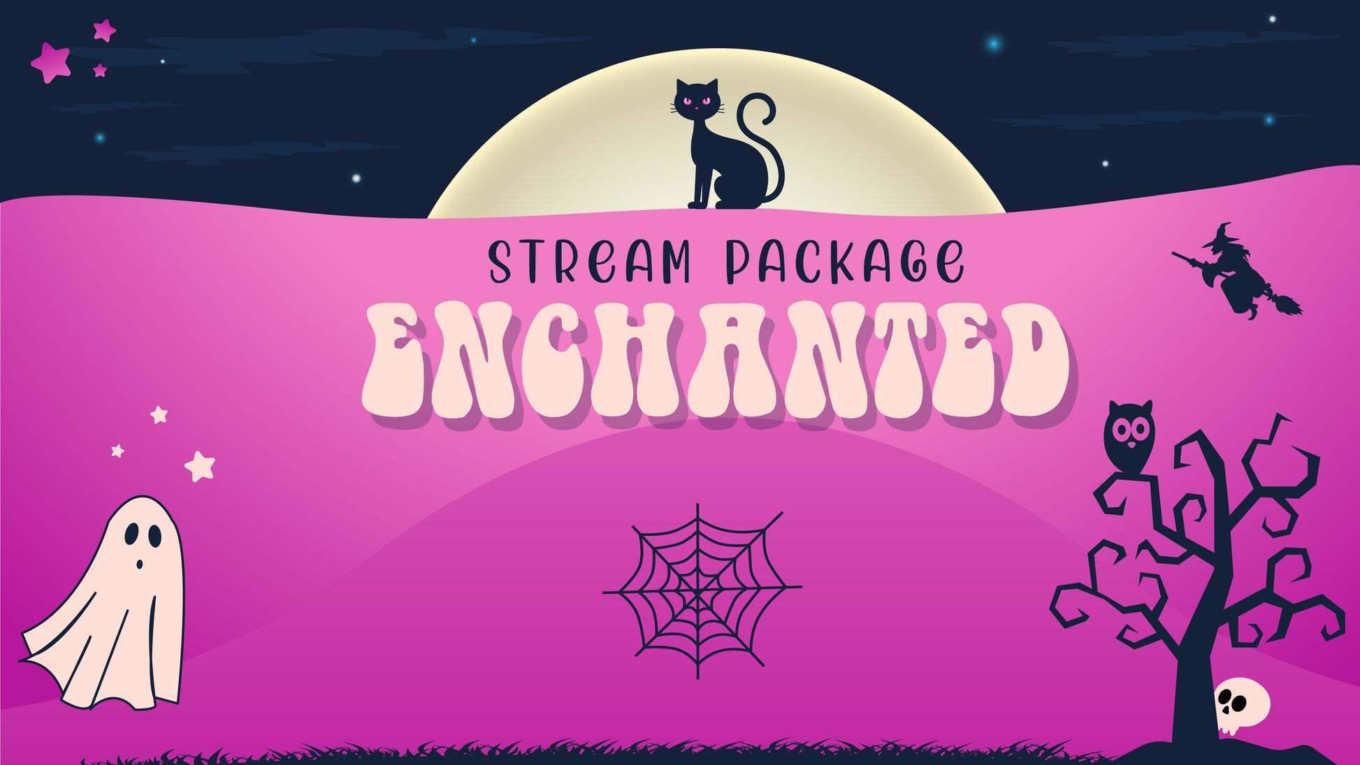 Stream Overlay Package Enchanted Stream Designz