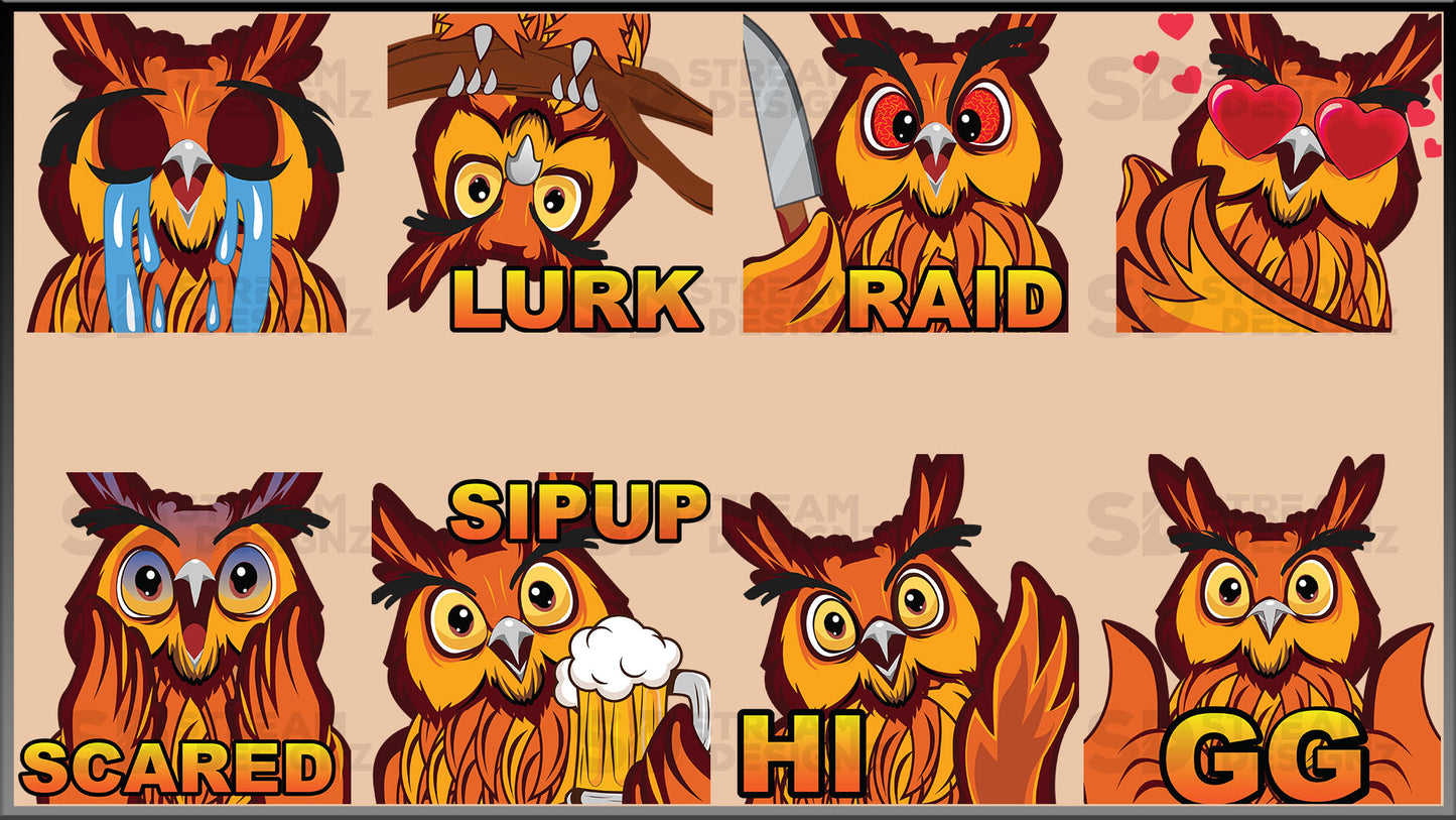 8 pack emotes fall harvest preview 2 thumbnail stream designz